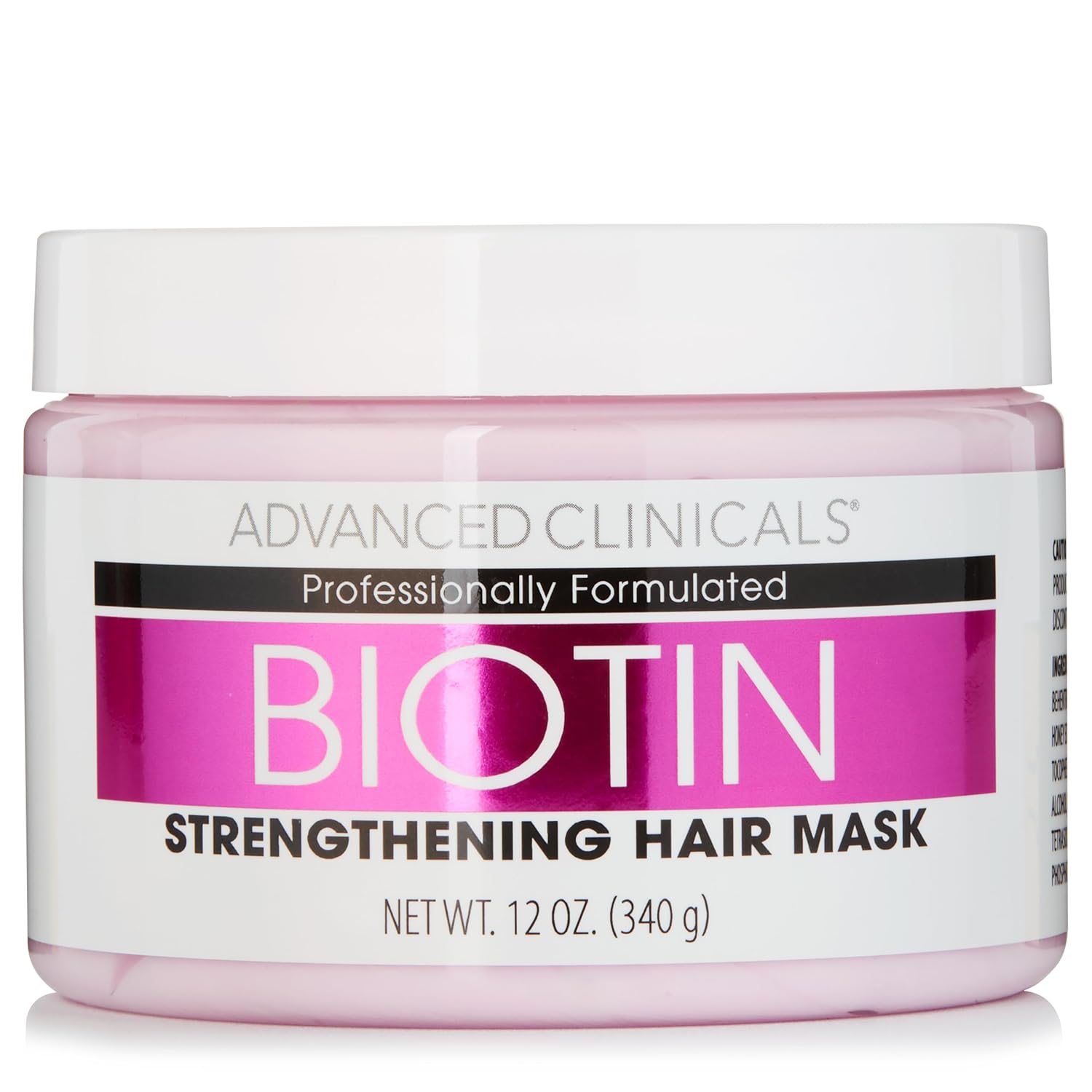 Advanced Clinicals Biotin Hair Treatment Mask 16 oz Strengthening for Color-Treated Hair - Image 4