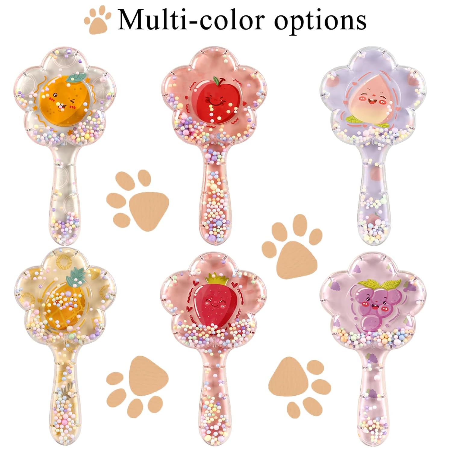 Blue Pineapple Soft Dog Brush for Small Yorkies Shih Tzus Maltipoos Gentle Grooming - Image 7