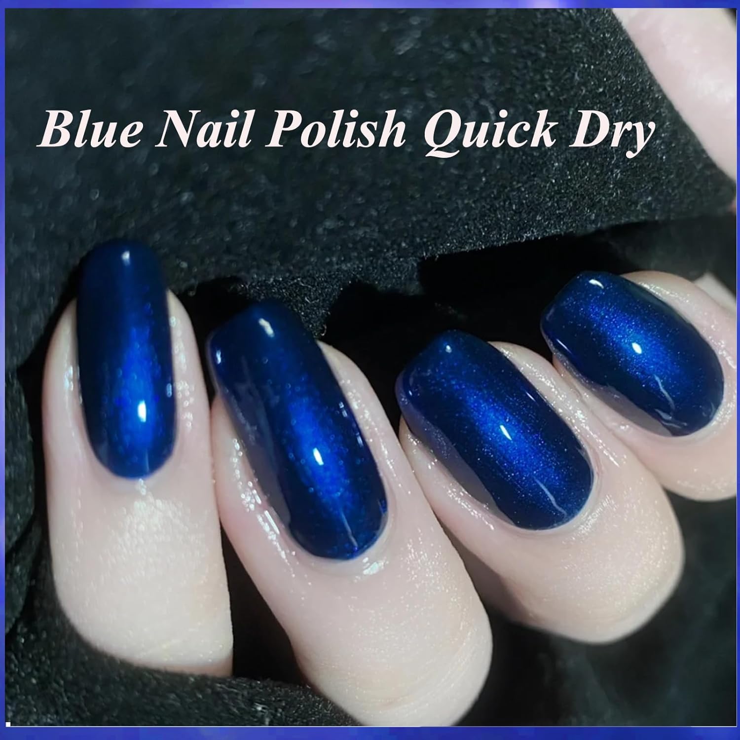 Pearl Blue Nail Polish 13ML - Quick Dry, Long Lasting, No UV - Image 8