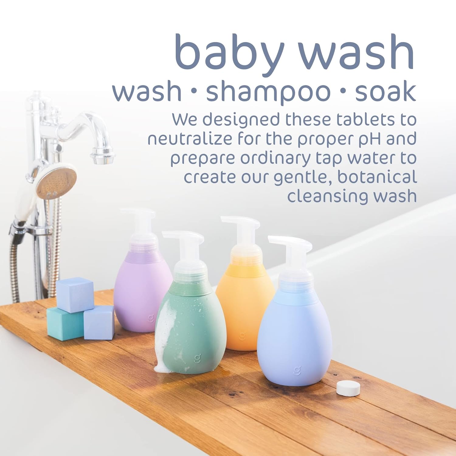 Goodnest Cucumber Aloe Tear-Free Baby Shampoo and Foaming Wash, 2 Refill Pouches - Image 8