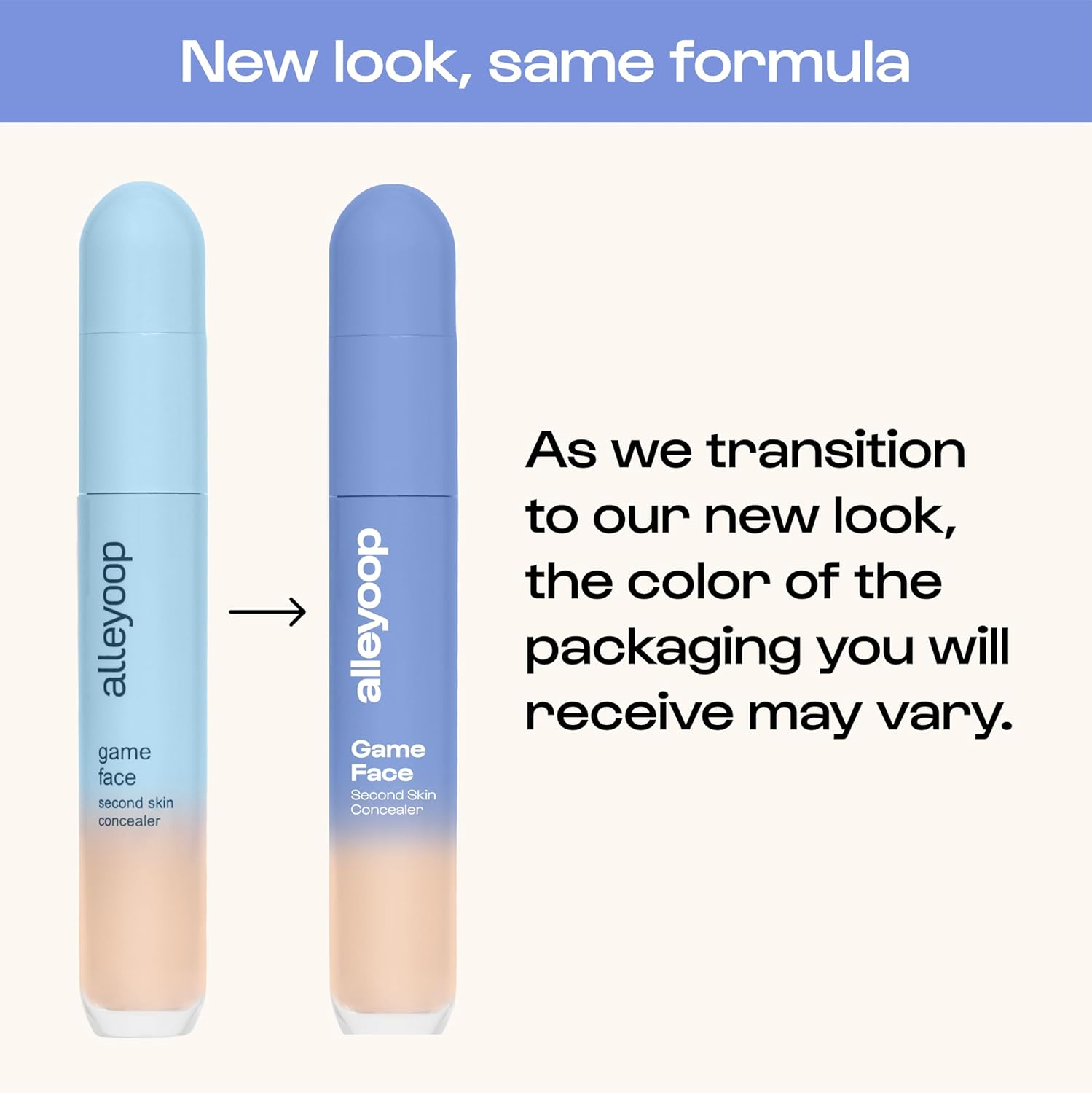Alleyoop Game Face Lightweight Hydrating Cream Concealer 0.15 oz for Dark Circles - Image 7