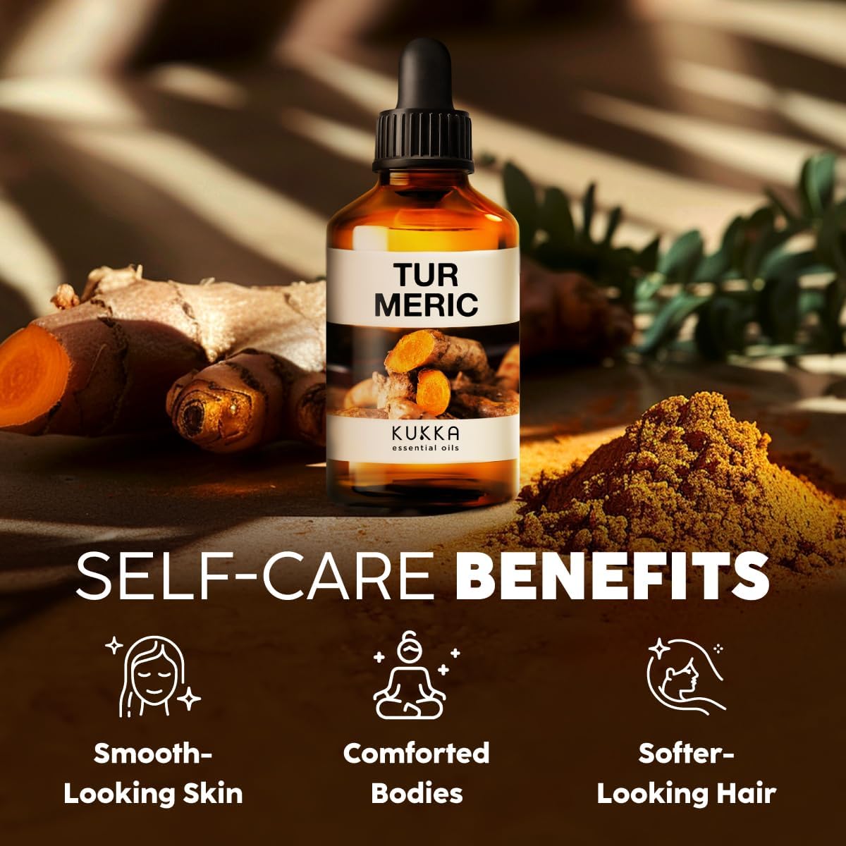 Kukka 4oz 100% Pure Turmeric Essential Oil for Skin, Hair, and DIY - Image 4