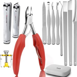 Ingrown Toenail Clipper Pedicure Tools for Feet Thick Nails Toenail Removal Kit Callus Pedicure Knife Nail Cutter