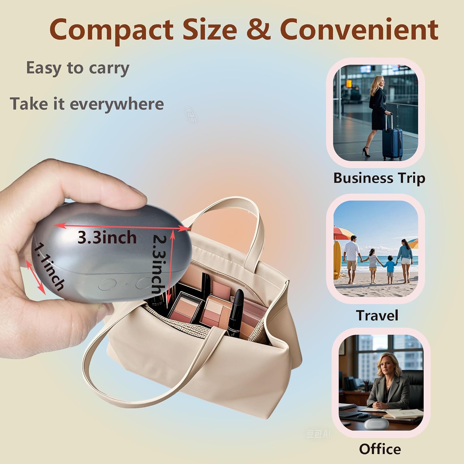 4-in-1 Electric Nail Clipper with Trimmer, Polisher, Grinder, Magnetic Cover, 2 Speeds, Portable for All Ages - Image 6