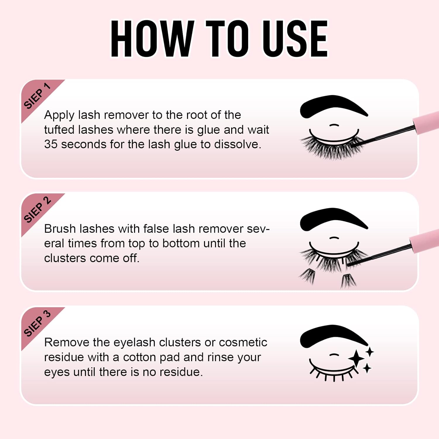 Soothing Cluster Lash Glue Remover 5ml for Gentle and Easy Removal - Image 6