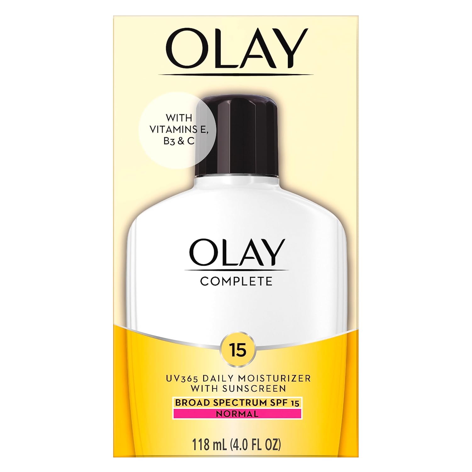 Olay Complete All Day Moisturizer SPF 15 for Normal Skin, 4 Fl Oz - Image 3