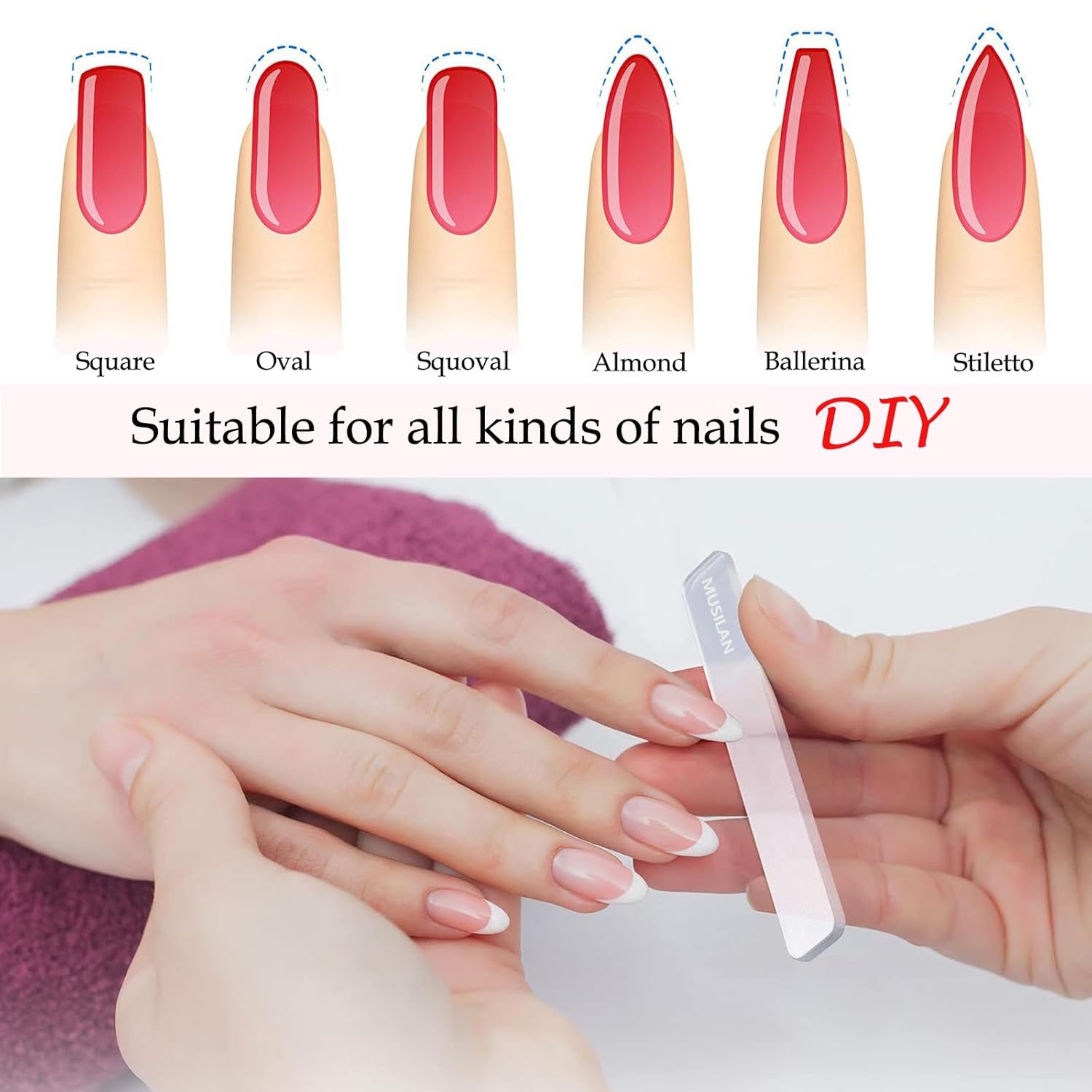 40PCS Super Strong Nail Glue for Acrylic Press-On Nails Quick-Dry Gel 0.07OZ Each - Image 8