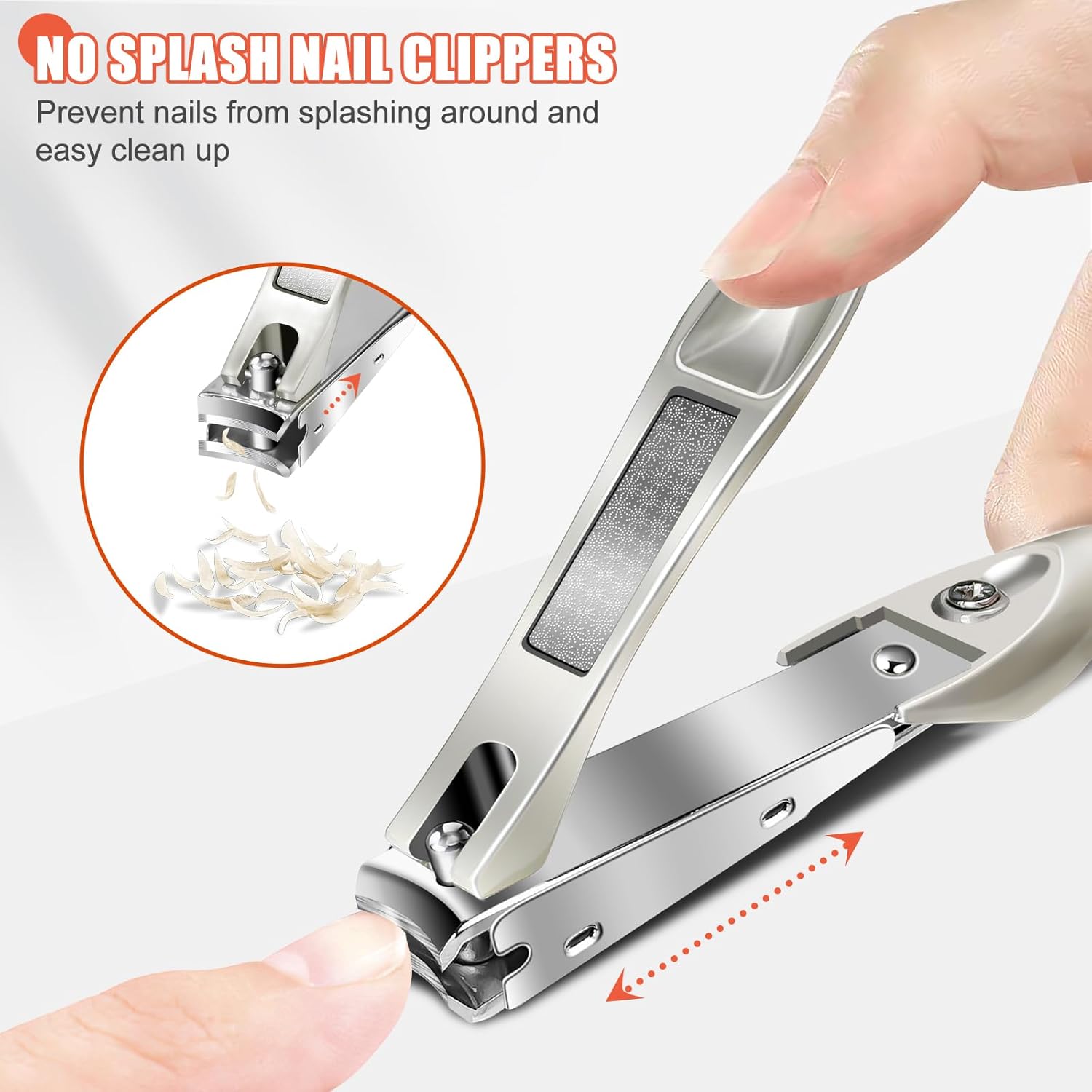 Heavy Duty Large Nail Clippers for Men, Long Handle Angled Design for Thick Toenails Seniors - Image 4
