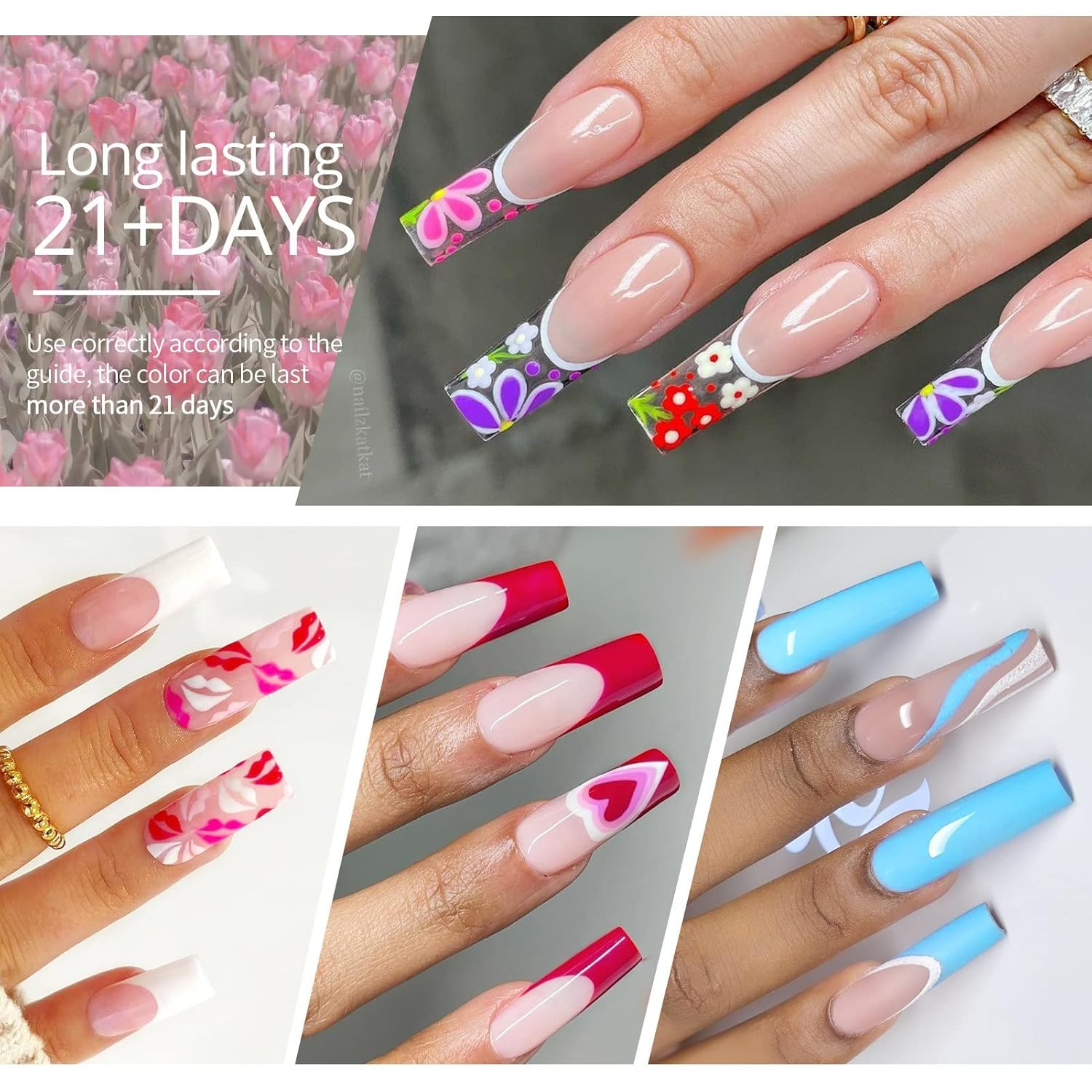 UR SUGAR 36 Color Glitter Gel Nail Polish Soak Off Kit for All Seasons - Image 3