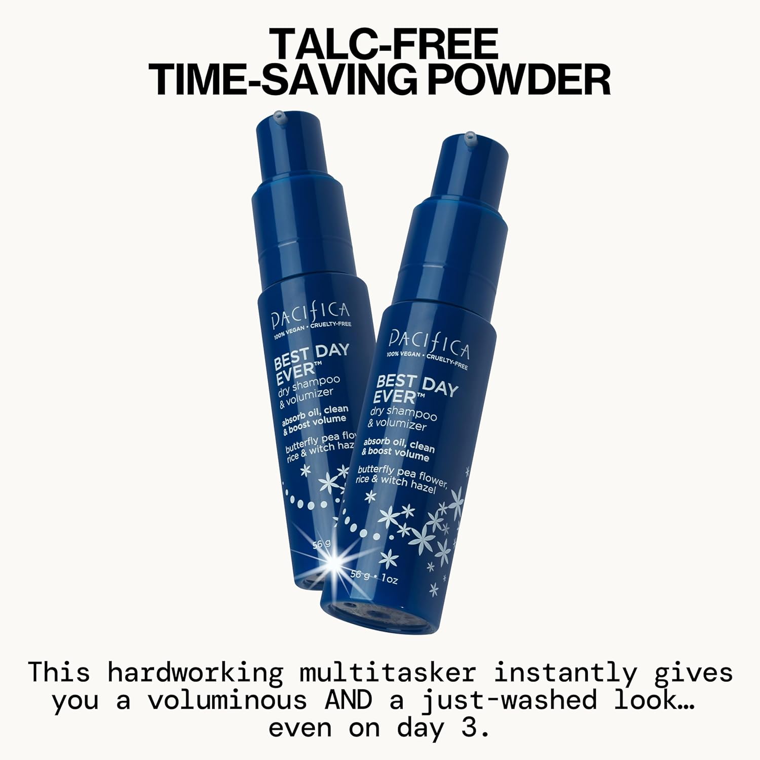 Pacifica Dry Shampoo Powder 3 oz - Waterless Volumizer for All Hair Types - Image 2
