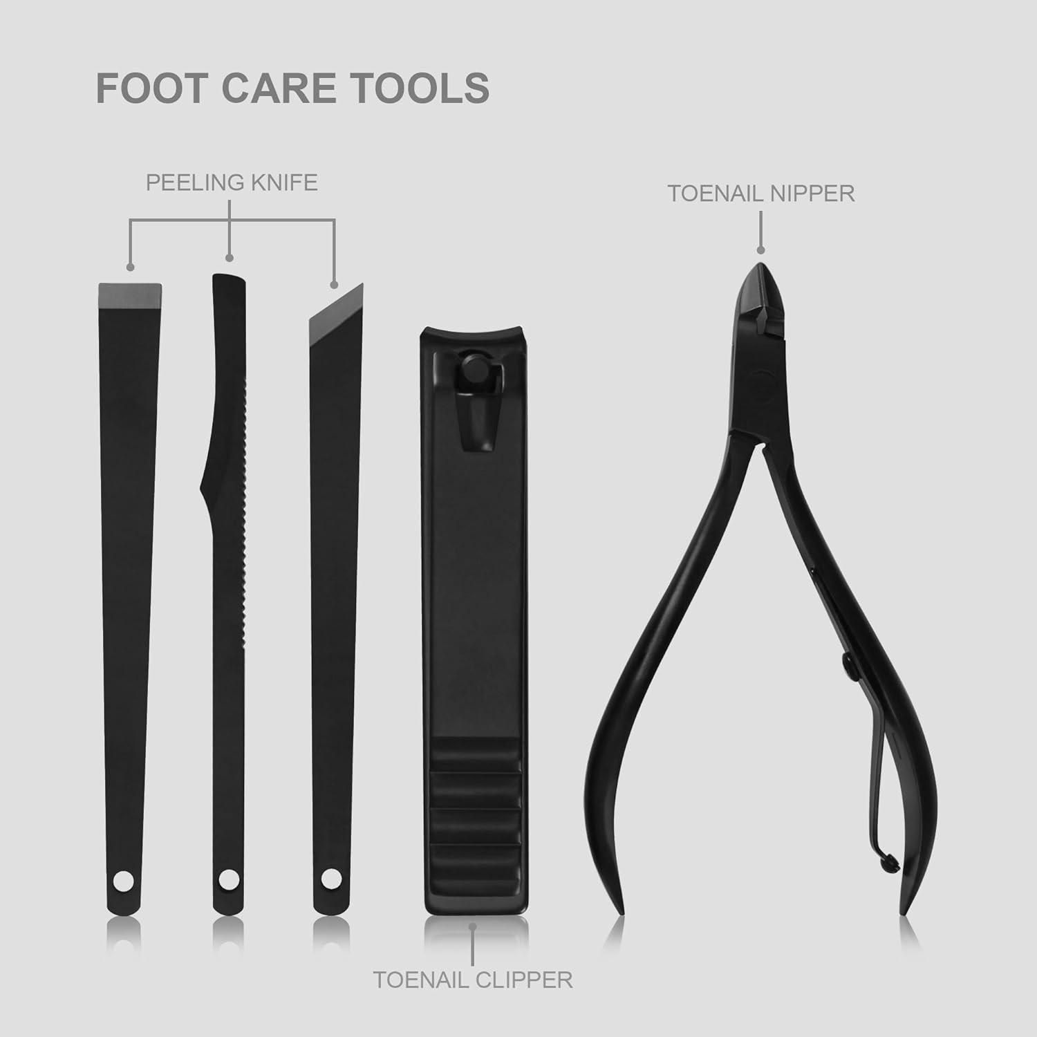 Utopia Care 15-Piece Manicure Set for Men and Women with Travel Case and Nail Clippers - Image 5