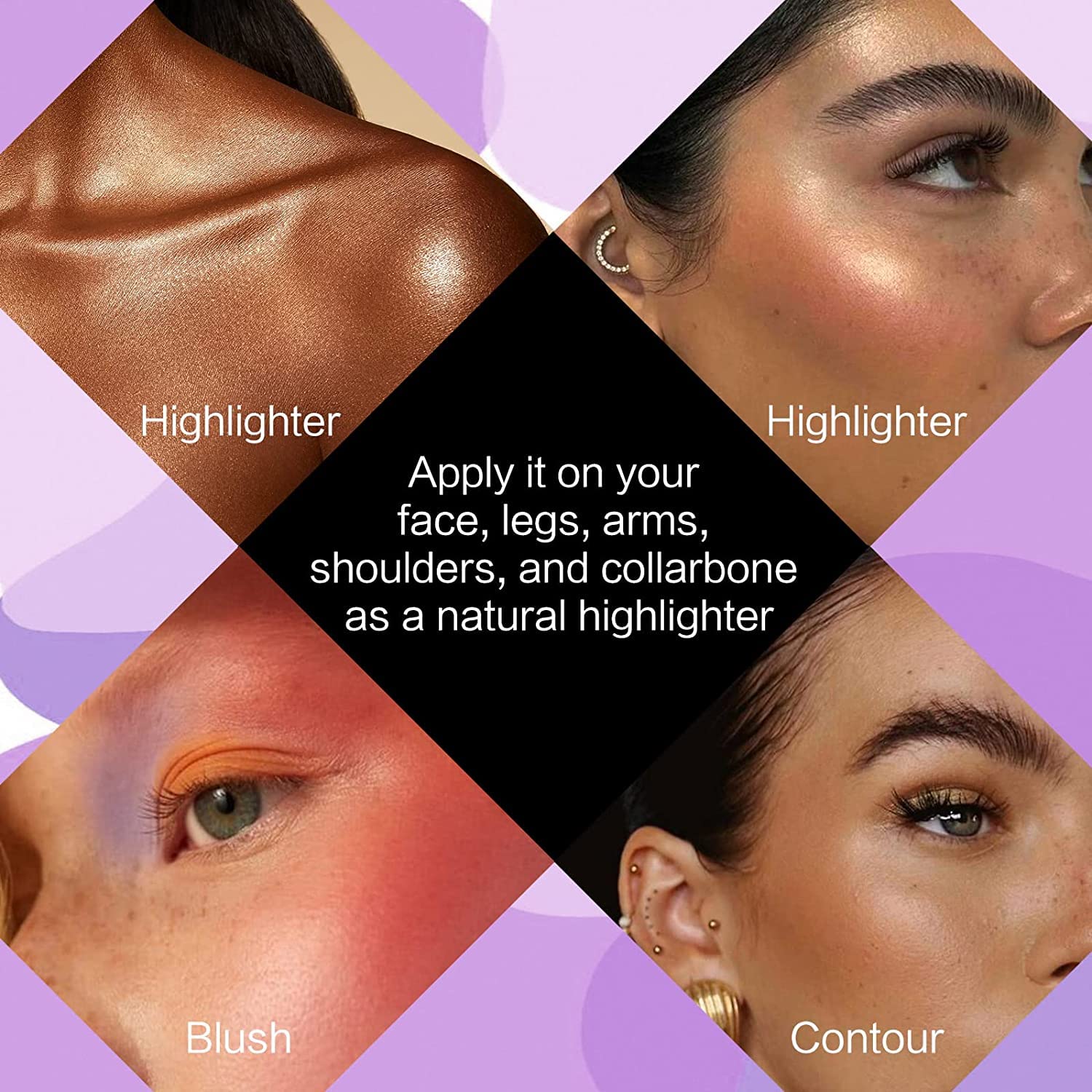 UCANBE 86 Colors Nude Eyeshadow Palette with 15 Makeup Brushes Set, Waterproof and Long Lasting - Image 5