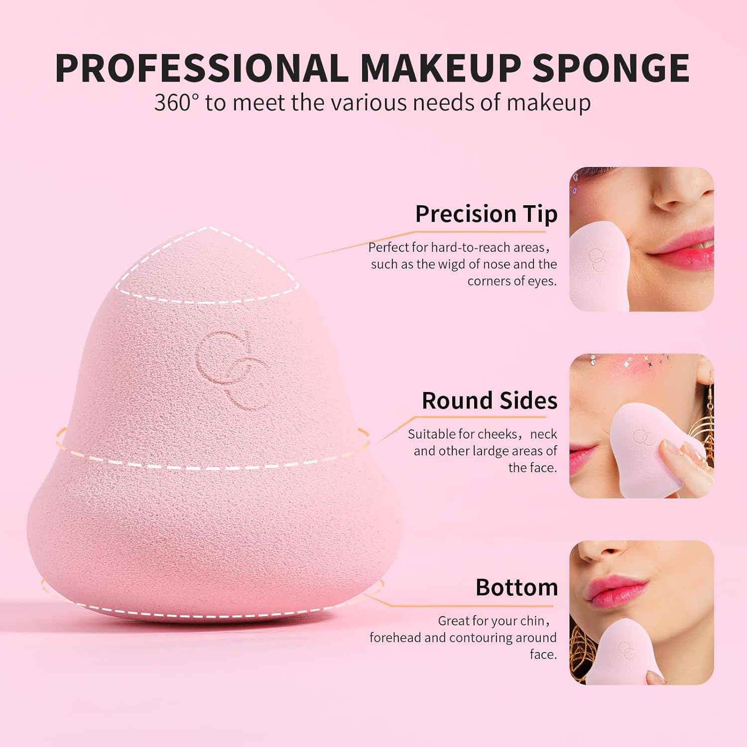 Docolor Fantasy Series Ⅲ 16-Piece Makeup Brush Set with Bag and Sponge, New - Image 6