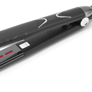 Professional Real Infrared Hair Straightener Flat Iron- Instant Heating Technology with 450F Temp Control in 30 Seconds - Frizz Free - Silkier - Single Pass - Last Longer - for All Hair Type