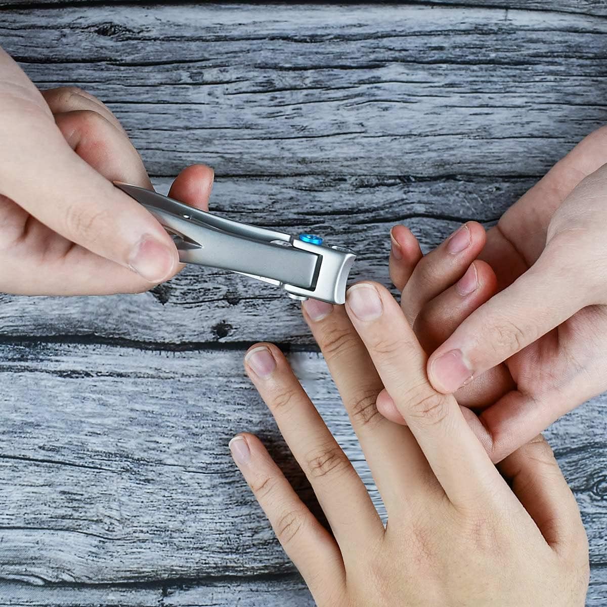Extra Large 15mm Wide Jaw Stainless Steel Nail Clippers for Thick Toenails - Image 2