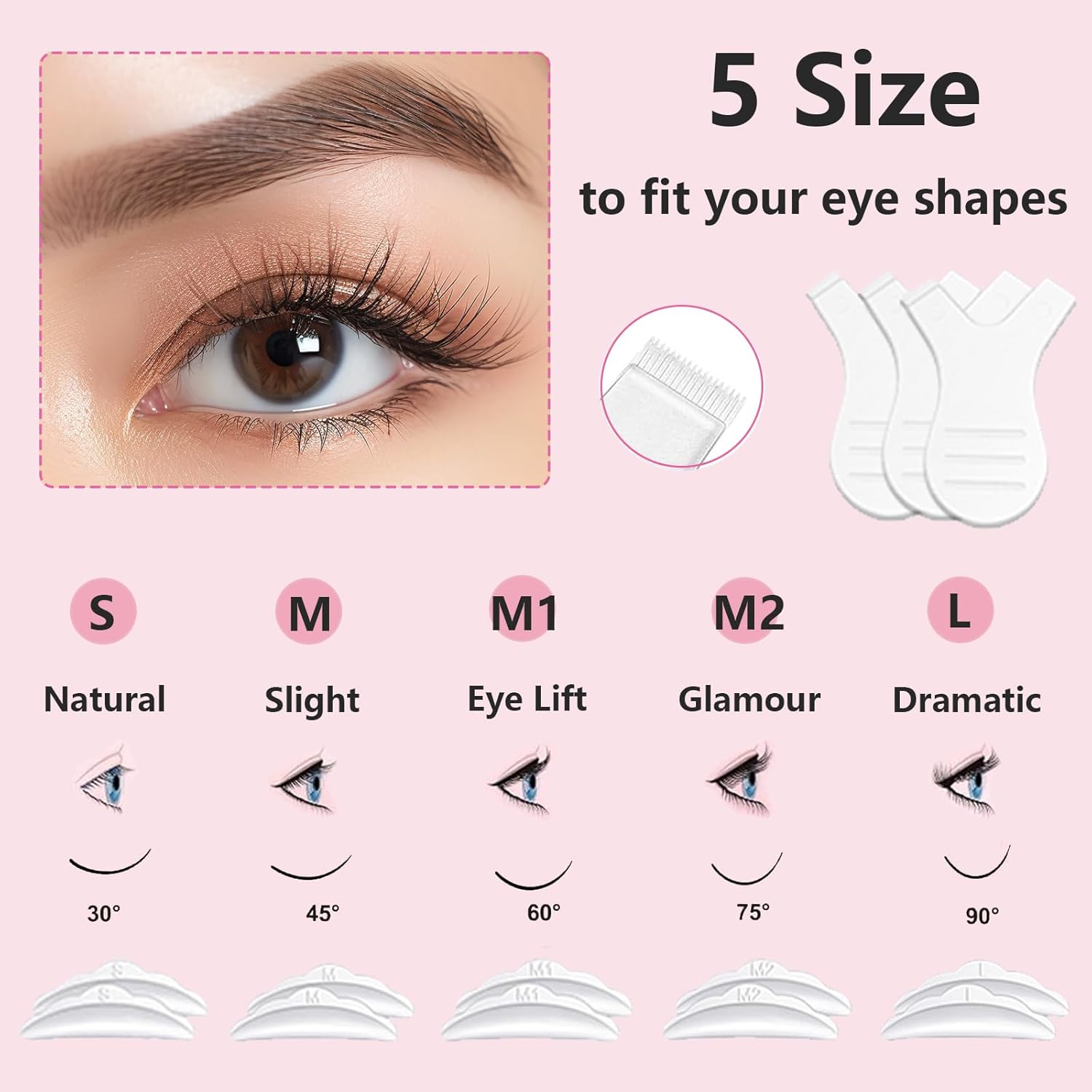4 in 1 Black Lash Lift and Brow Lamination Kit for 6-8 Weeks Lasting Results - Image 4