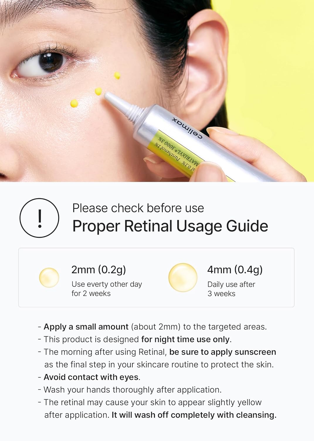 Celimax The Vita A Retinal Shot Tightening Booster 15ml for Firmer Skin - Image 5