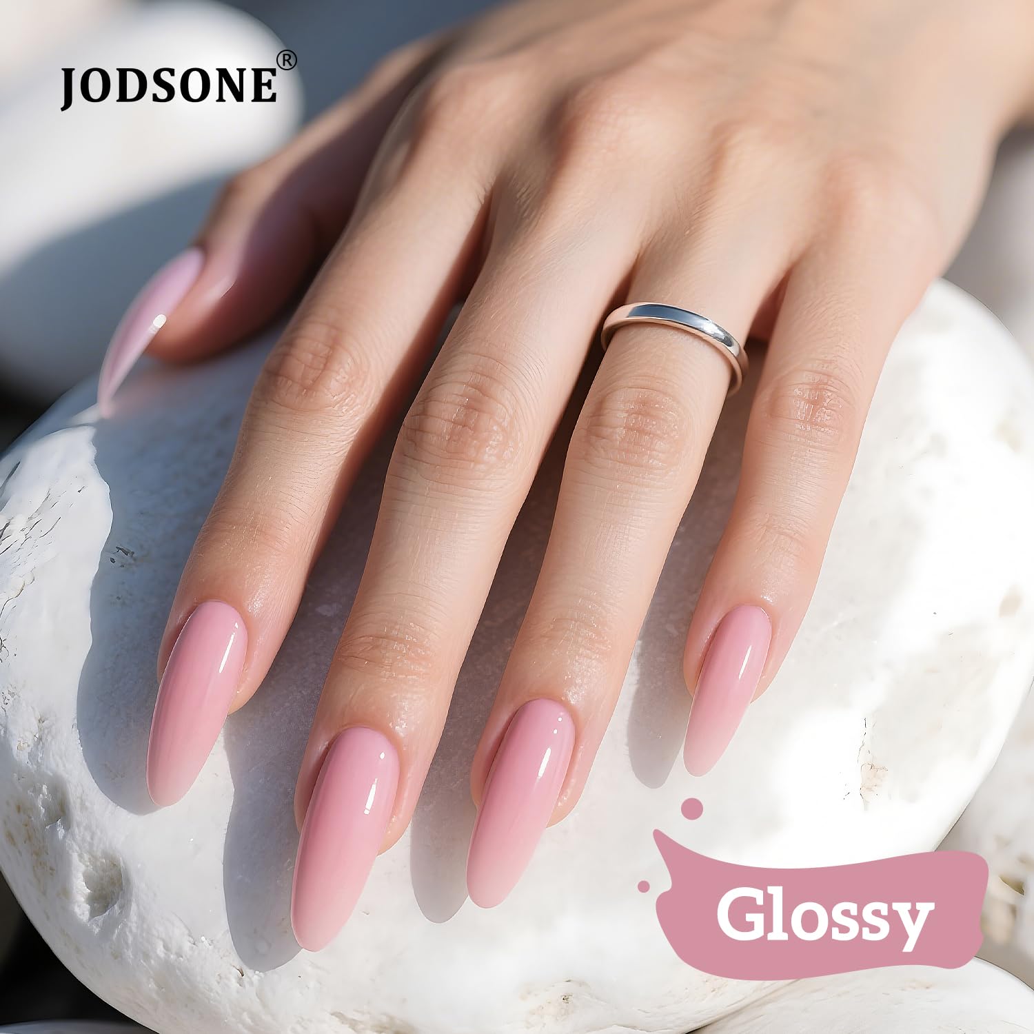JODSONE 16.5ml Dark Pink Gel Nail Polish for Soak Off LED Nail Art Home Use - Image 4
