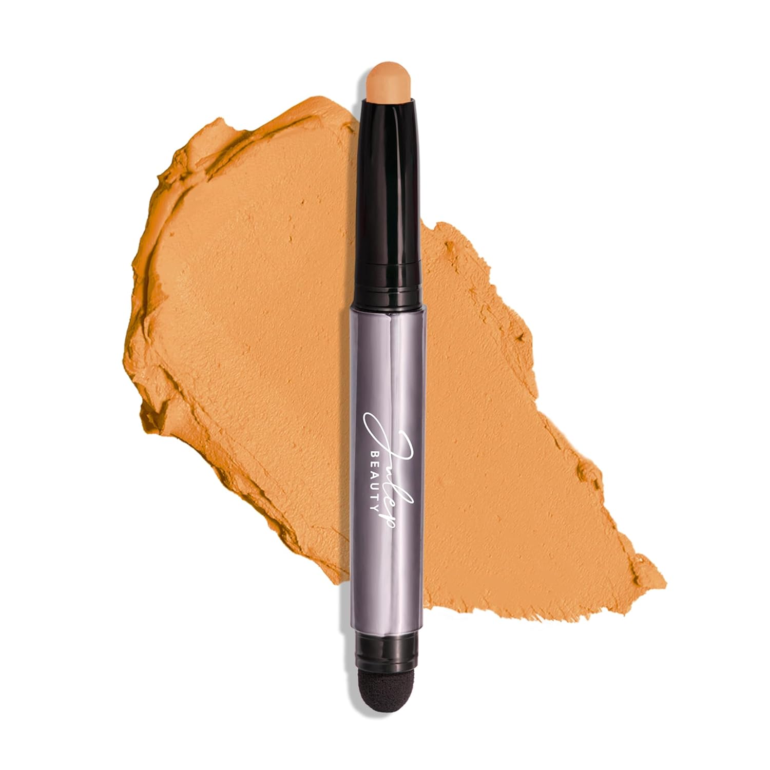 Julep Eyeshadow 101 Crème-to-Powder Stick Duo Champagne Shimmer Marigold Matte 0.06 oz - Image 4
