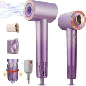 Hair Dryer -120000 RPM High-Speed Brushless Motor for Fast Drying，Blow Dryer with 500 Million Negative Ionic and Aroma Capsules ，Low Noise blowdryer for Women Home Travel and Gift