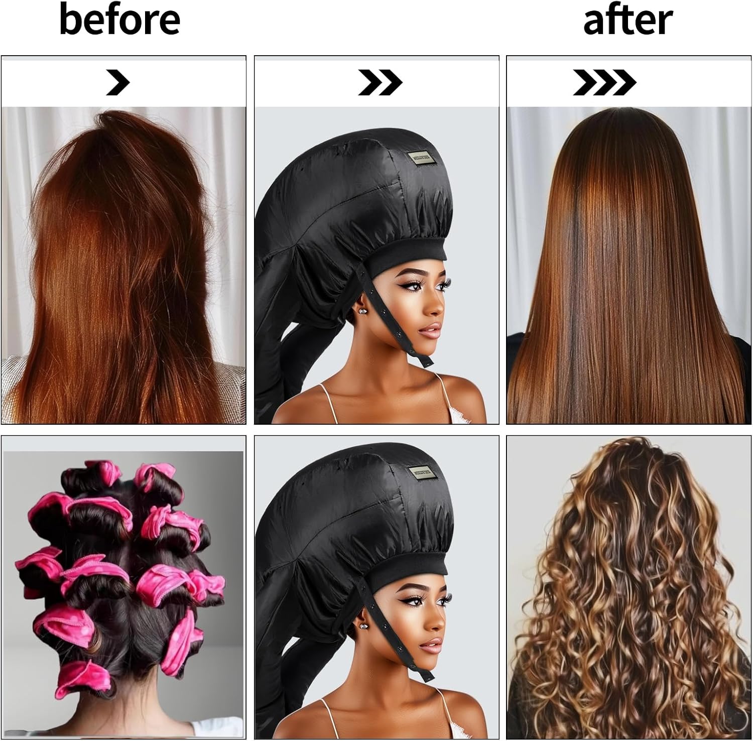 Portable Hair Dryer Diffuser Attachment for Curly Hair, Easy Travel Use - Image 6