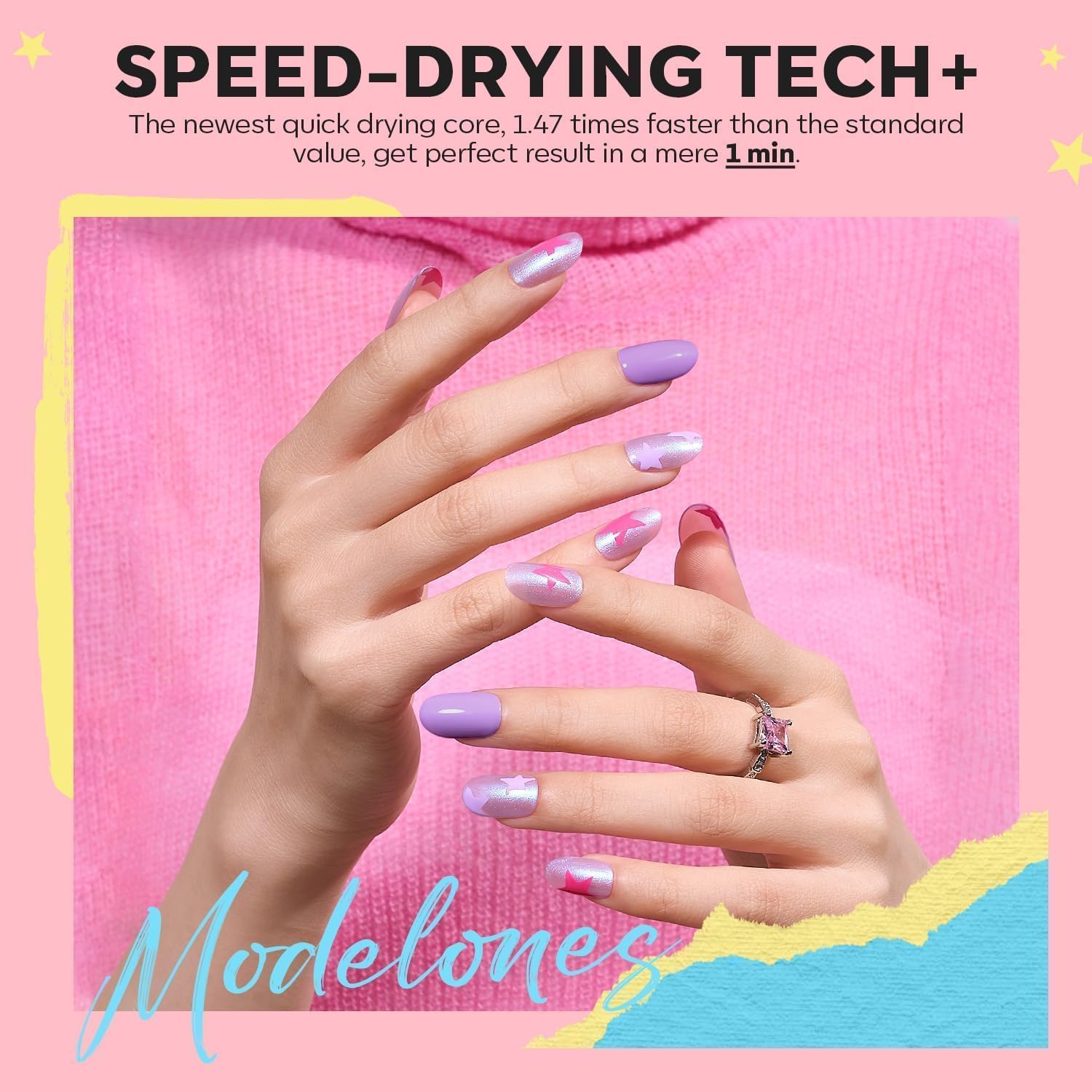 Modelones Spring Summer 12 Mini Nail Polish Colors Quick Dry Long Lasting Set - Image 5