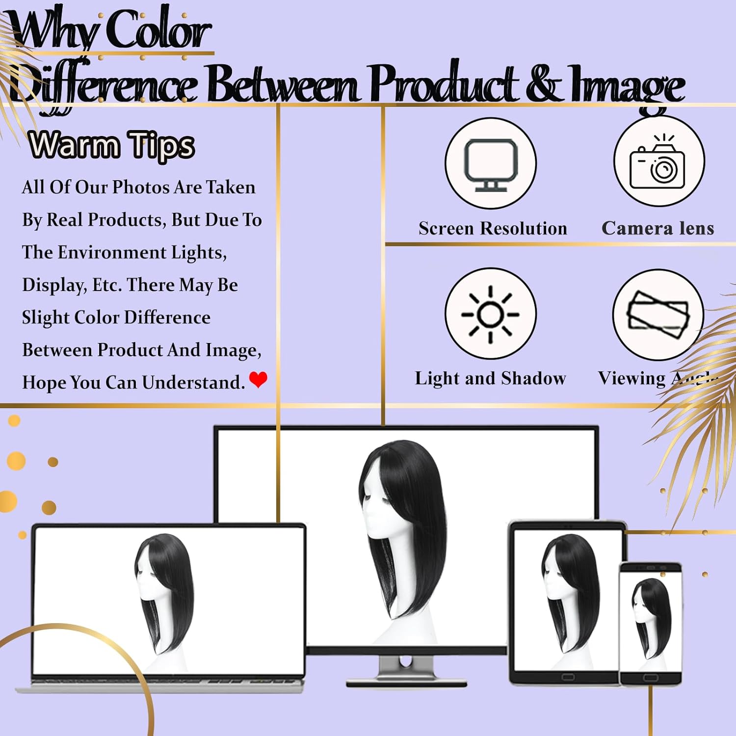 18 Inch 360° 3D Ombre Light Brown to Blonde Hair Topper for Thinning Hair - Image 6