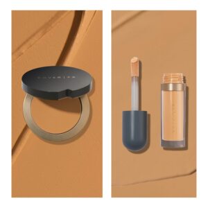 Cover FX Discoloration Kit: Total Coverage Cream Foundation - T3 + Skin Discovered Longwear Concealer, T3 - Full Coverage