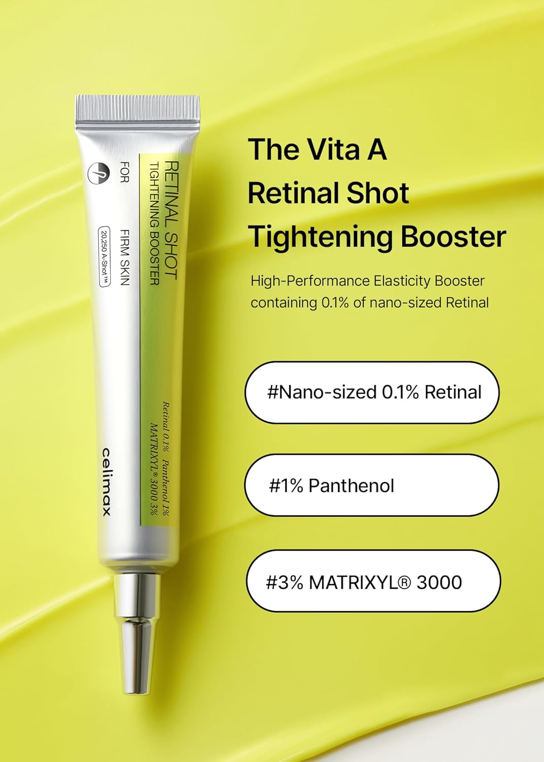 Celimax The Vita A Retinal Shot Tightening Booster 15ml for Firmer Skin - Image 2