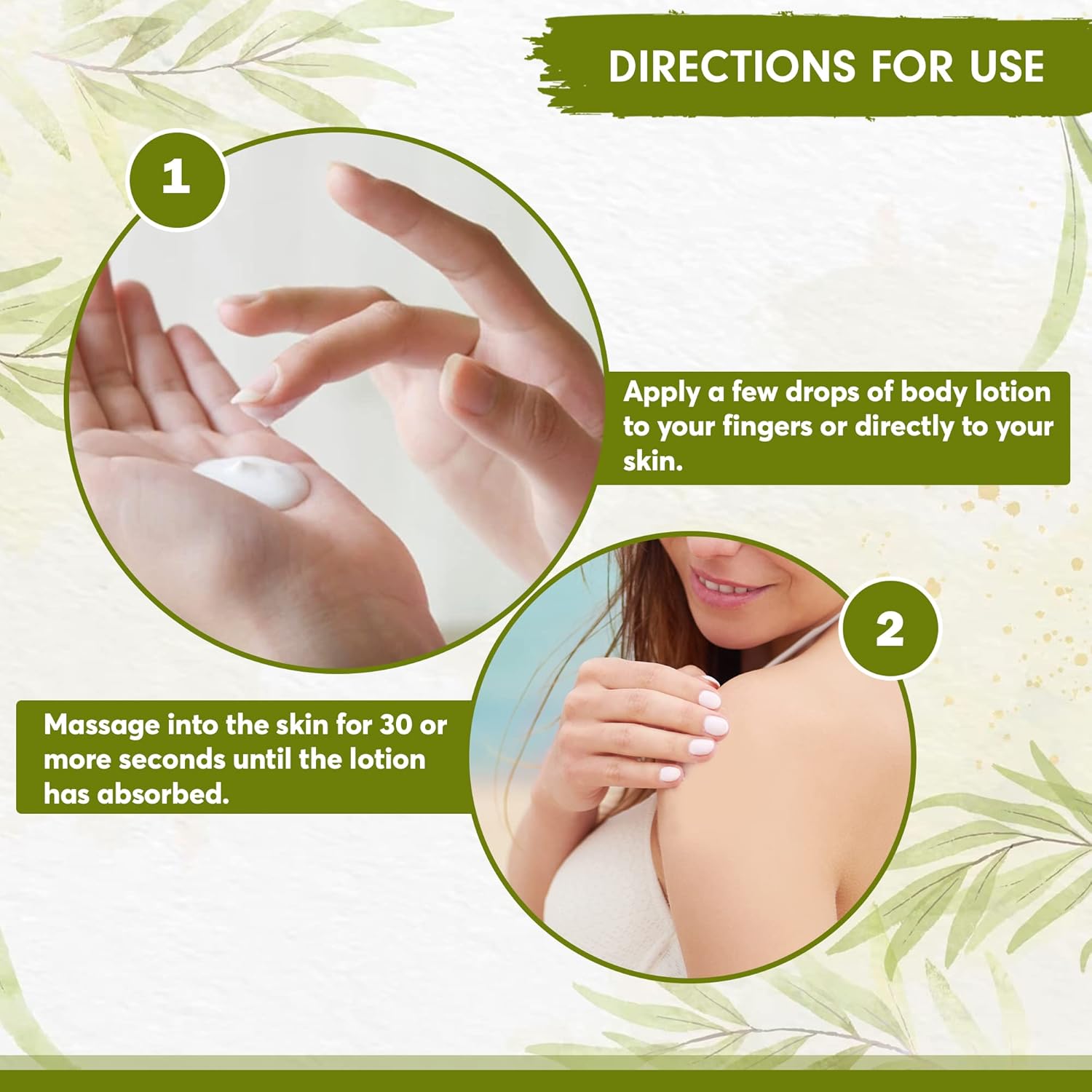 Organic Lily & Lotus Body Lotion for Crepey Skin, Natural Vegan Formula, 6.76 fl oz - Image 7