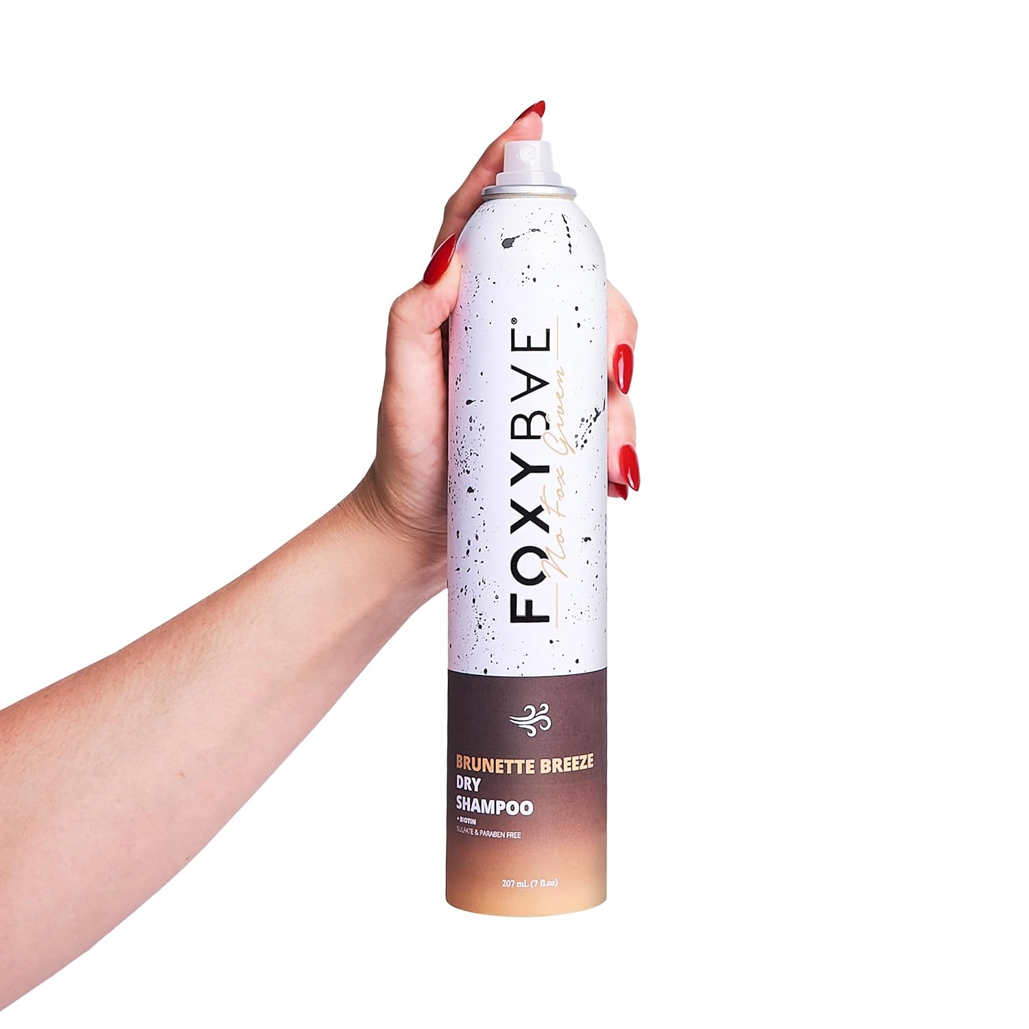 FoxyBae Dark Hair Dry Shampoo with Biotin 7oz Deodorizing Volumizing Spray - Image 8