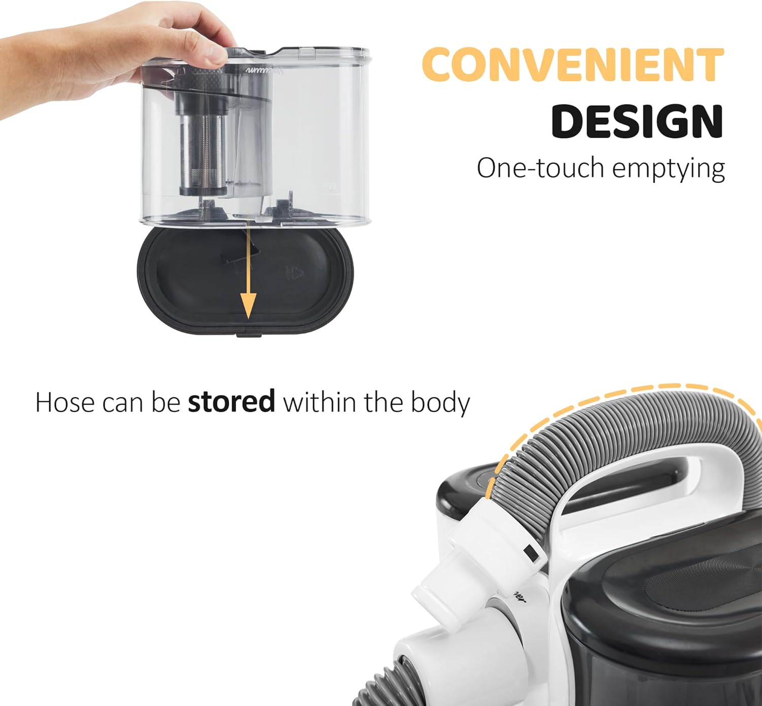 Exacme 7-in-1 Dog Grooming Vacuum Dryer Kit 2.5L Capacity Adjustable Settings - Image 4