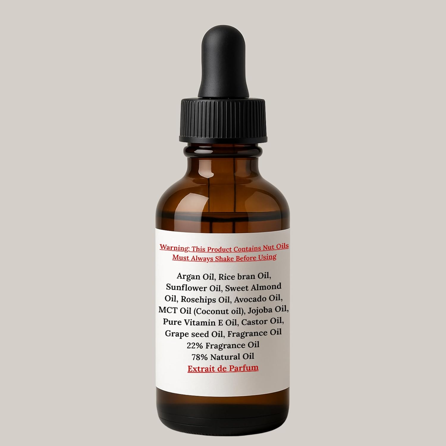 2oz Luxury Cologne Oil with Plant Retinol for Beard, Skin, and Hair Anti-Aging Blend - Image 2