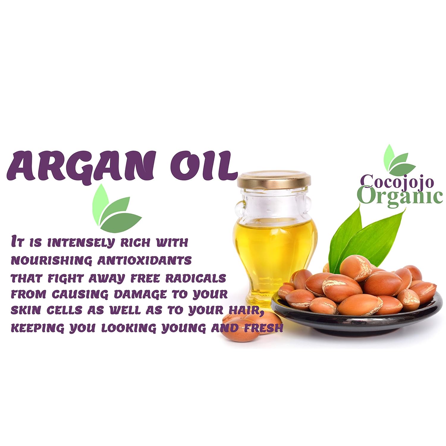 Dr Joe Lab 32oz Pure Unrefined Cold Pressed Moroccan Argan Oil for Hair, Skin, Nails - Image 8