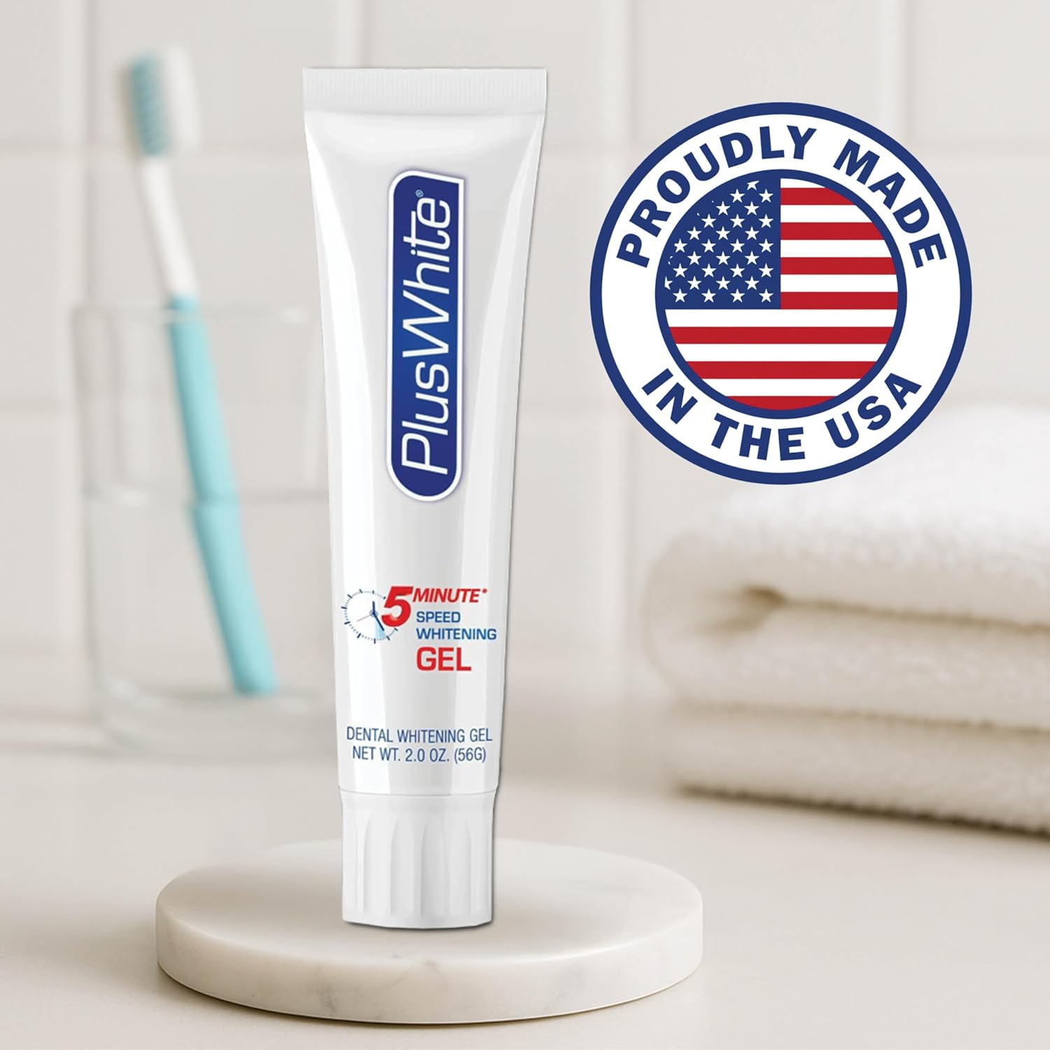 Plus White Speed Whitening Gel 2 oz, 3 Pack for Professional Teeth Whitening in 5 Minutes - Image 2