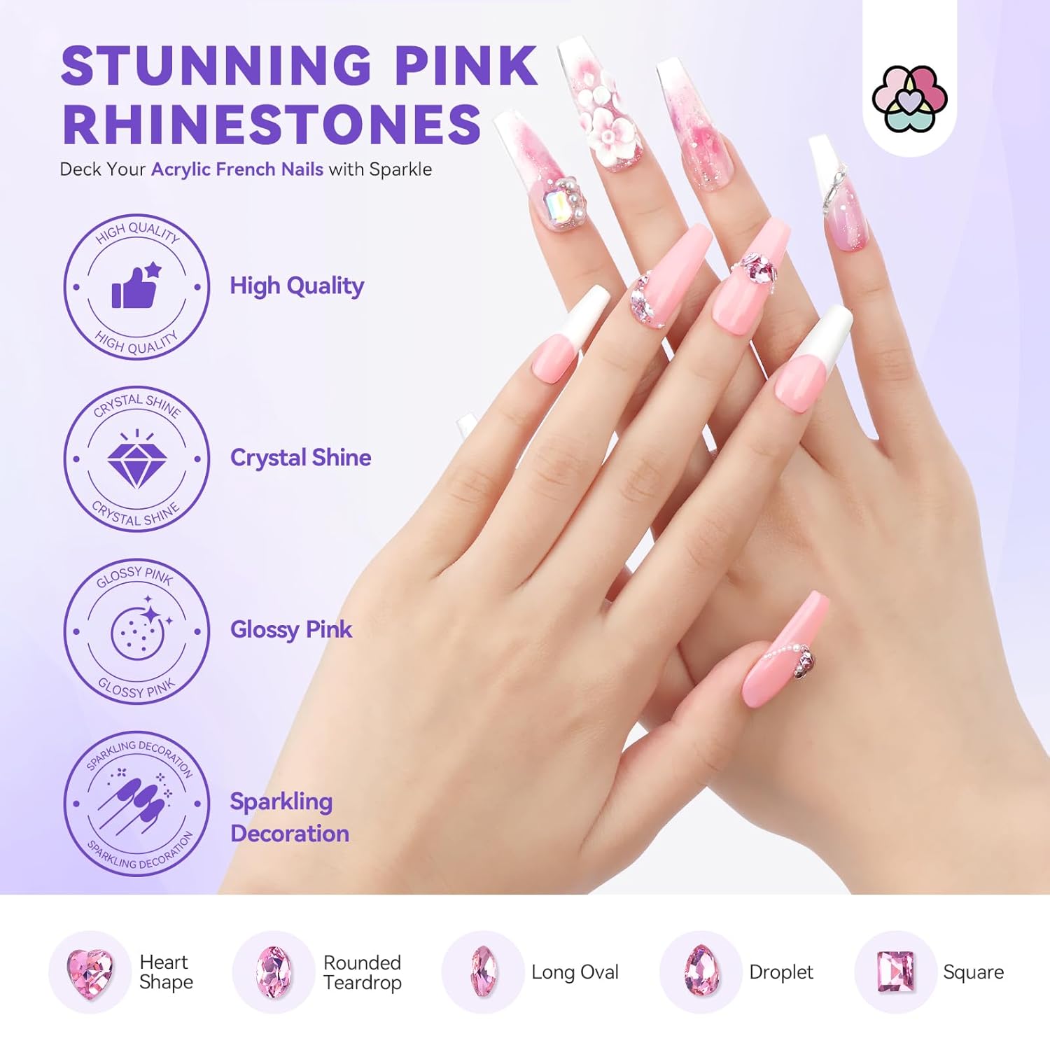 SAVILAND Acrylic Nail Kit for Beginners with Keratin Powder, Nail Primer, Glue, and Tools - Image 7