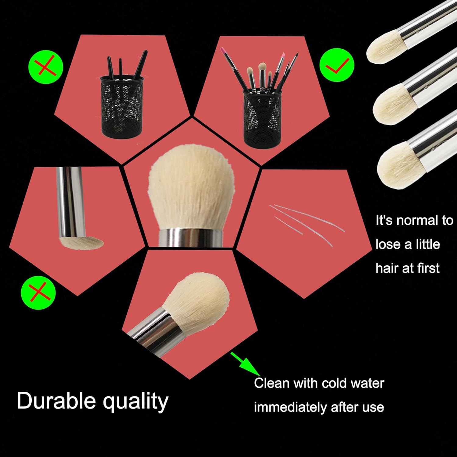 3-Piece Miniature & Model Drybrush Set, Perfect for Hobby Painting Details - Image 4