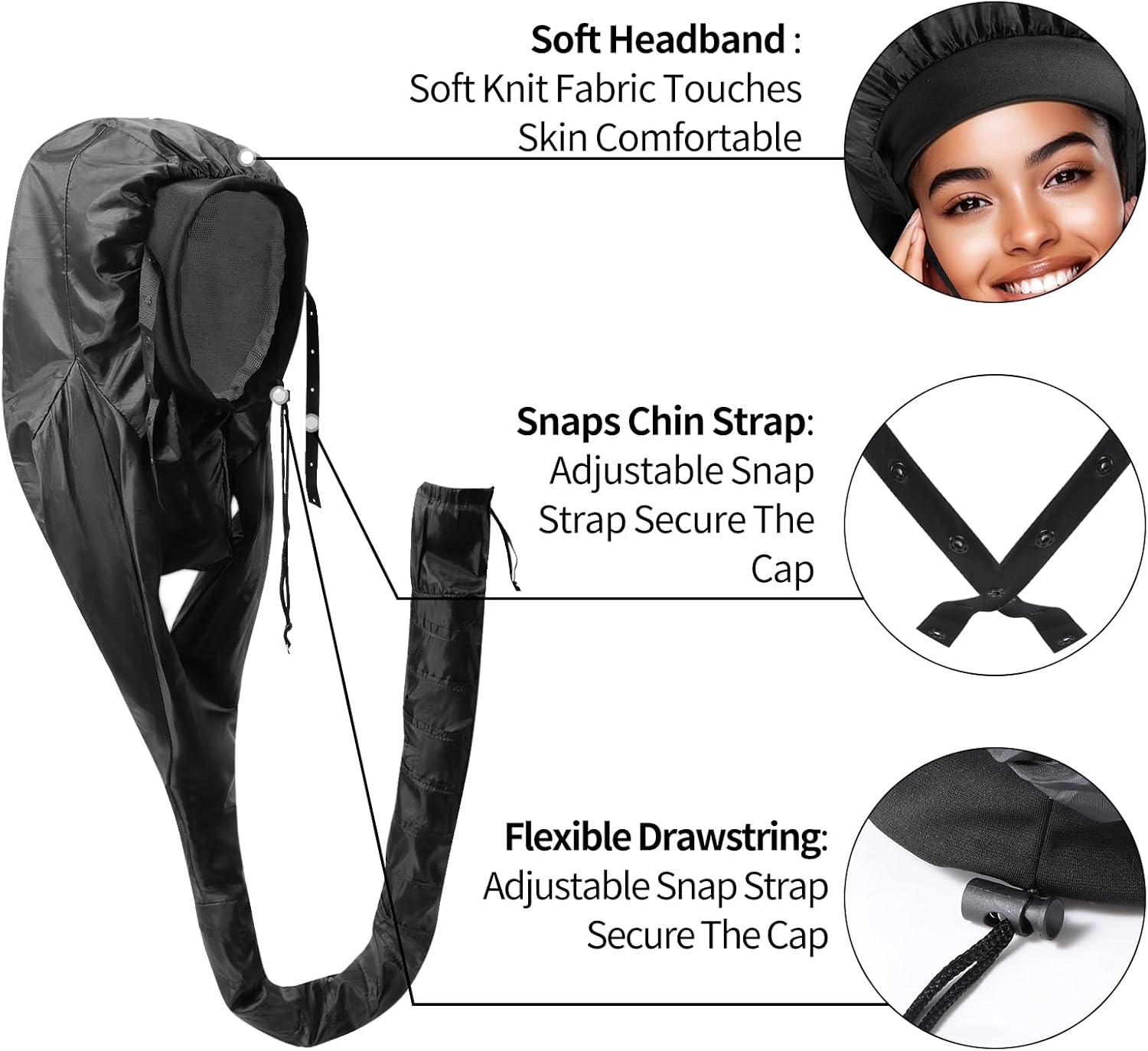 Portable Hair Dryer Diffuser Attachment for Curly Hair, Easy Travel Use - Image 4