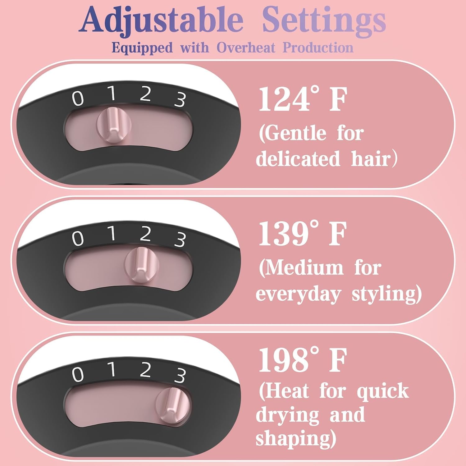 XL 1875W 2-in-1 Hair Dryer with Diffuser and Comb Attachment for Curly Hair - Image 6