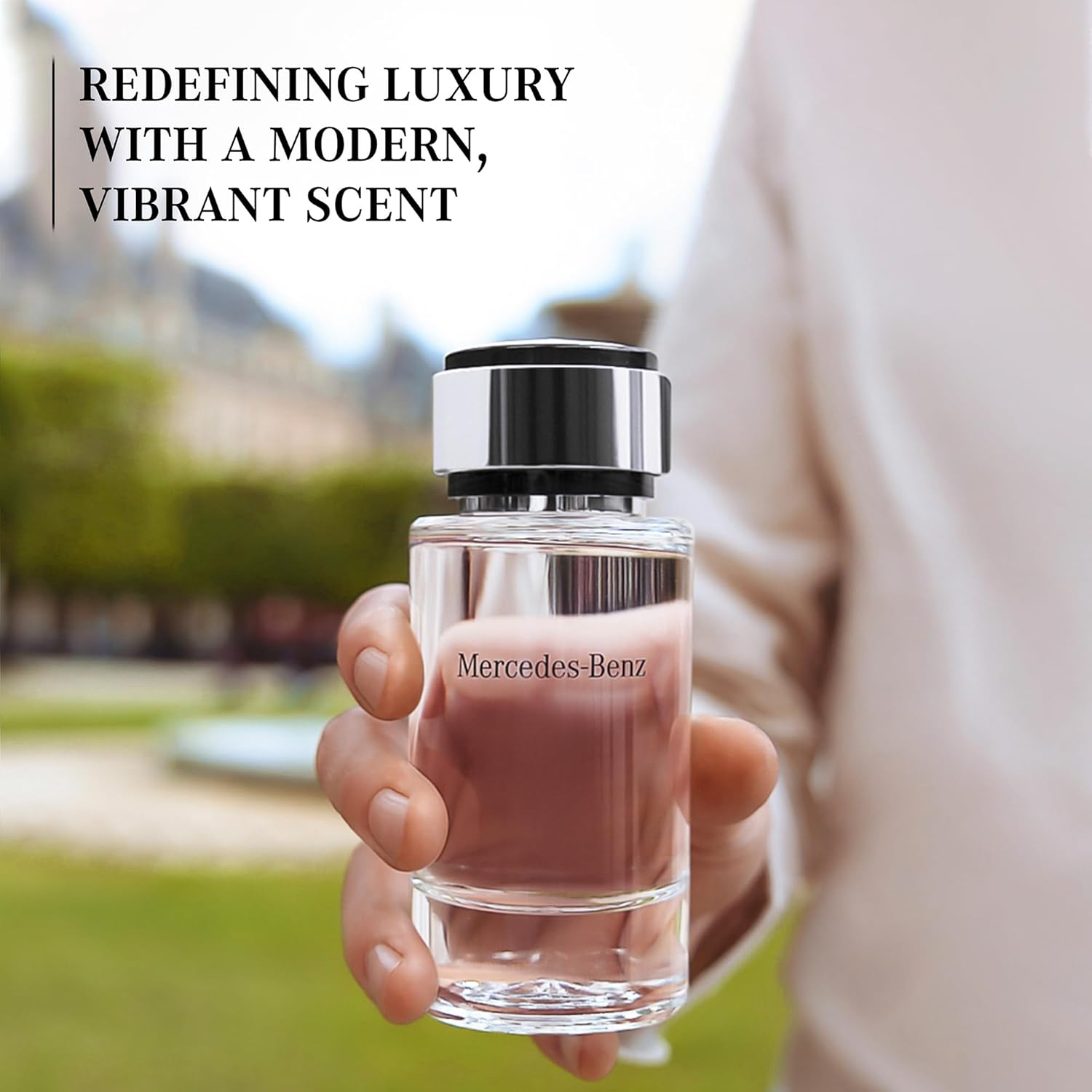 Mercedes-Benz Cologne for Men 4 Fl Oz Eau De Toilette Woody Musky Scent Spray - Image 2