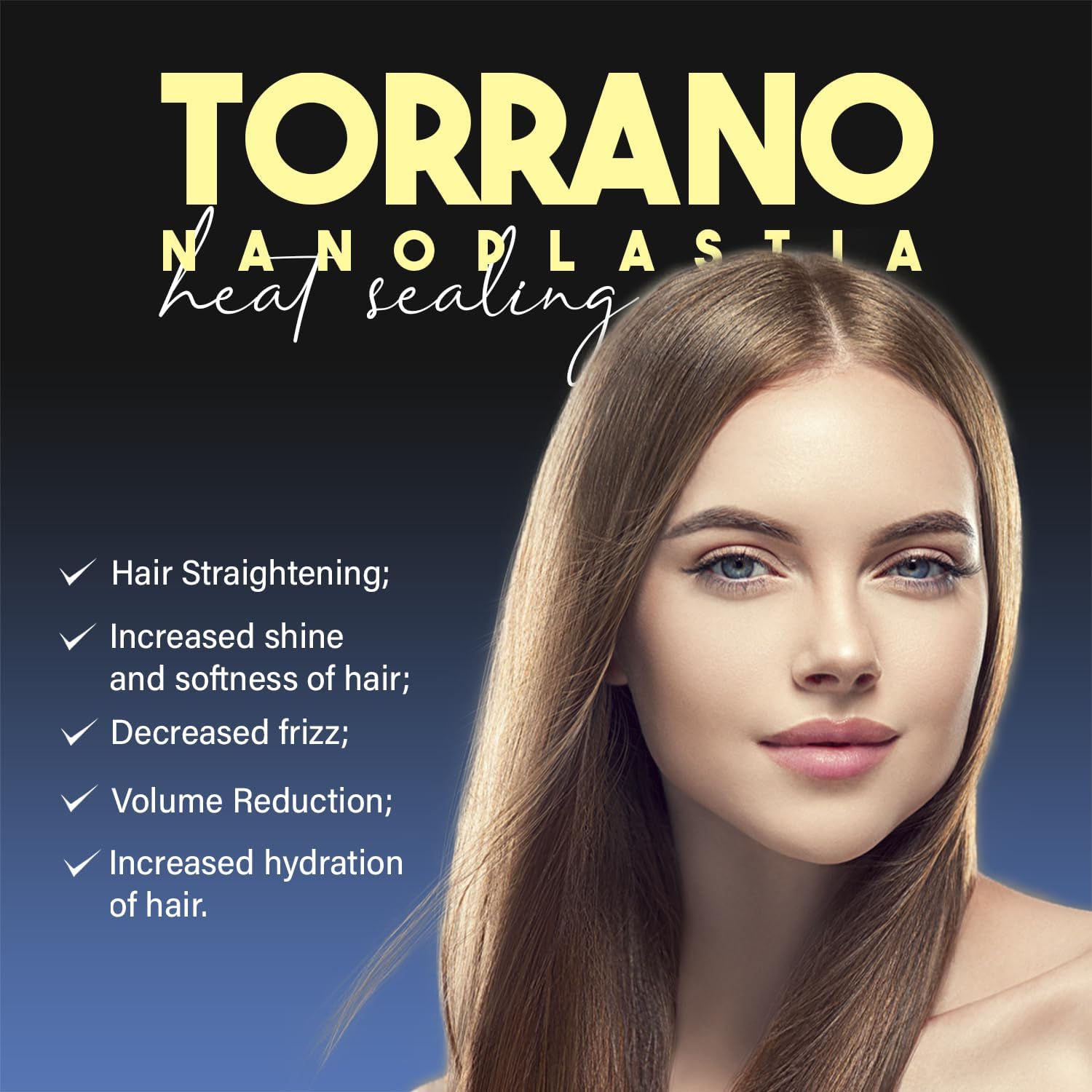 Torrano Cream Nano Keratin Hair Treatment 16.9 Fl.oz Formaldehyde Free Straightening - Image 7