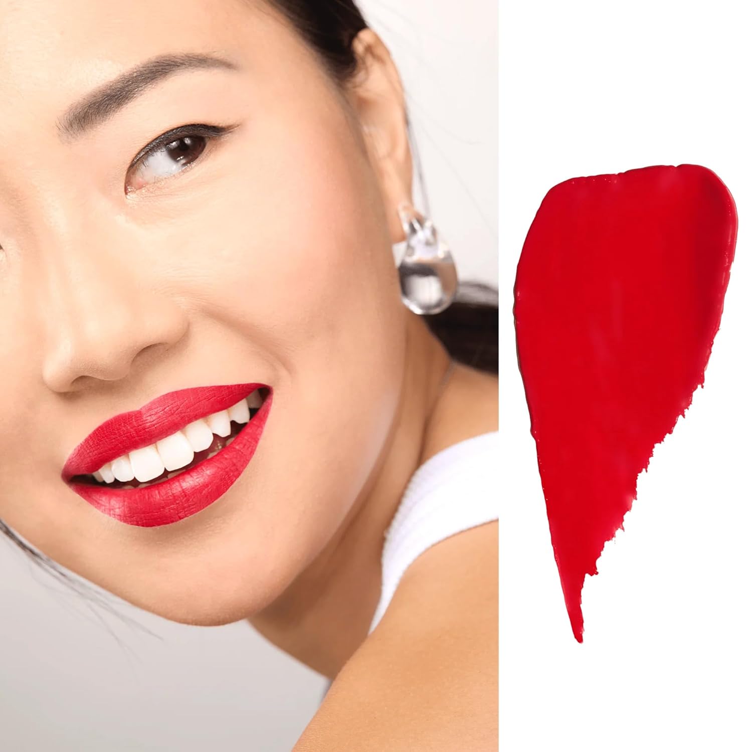 Gerard Cosmetics Immortal Red Matte Liquid Lipstick 0.21 oz Non-Drying Formula - Image 3