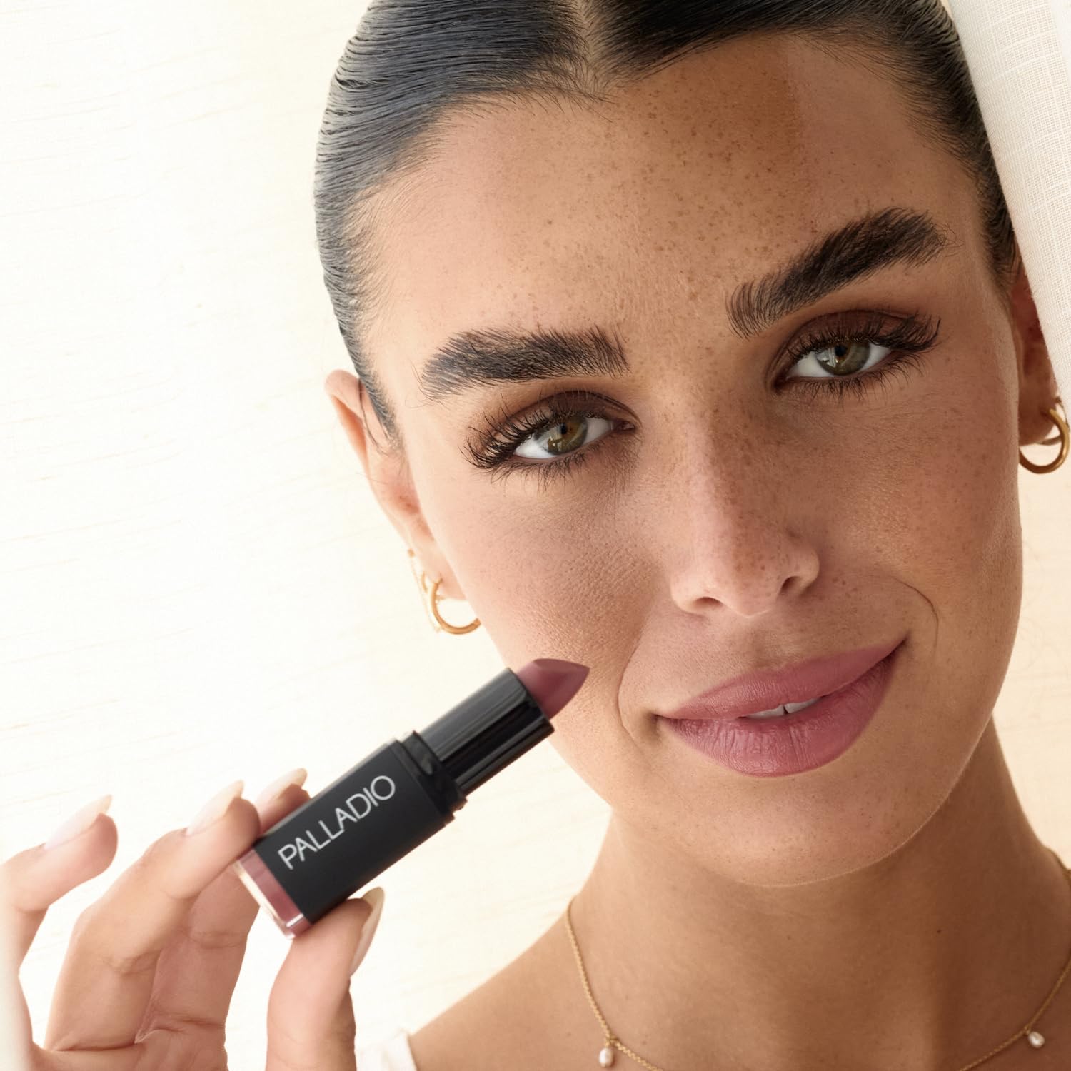 Palladio Herbal Matte Lipstick Coral Creamy Full Coverage Long Lasting 0.12 oz - Image 5