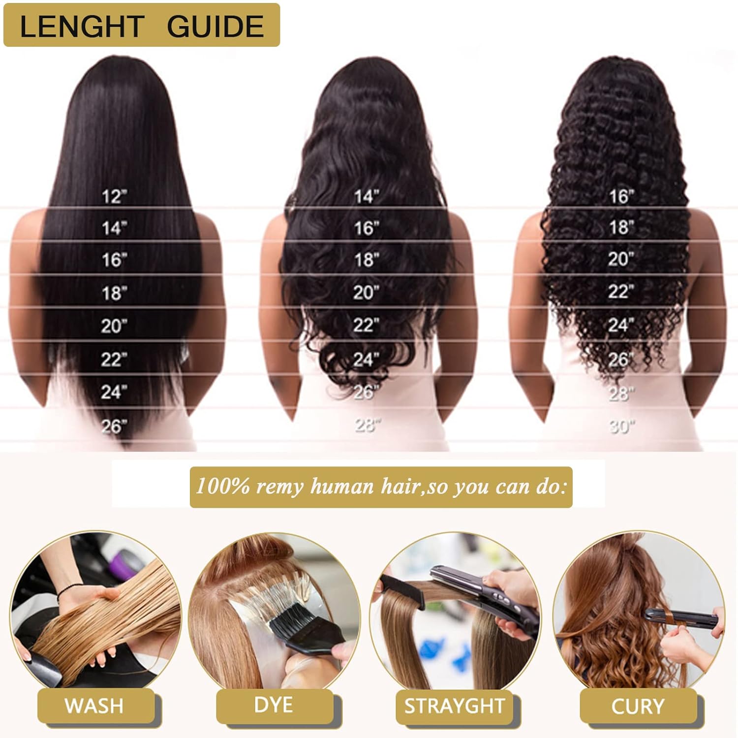 20 Inch Dark Brown Remy Human Hair Micro Loop Curly Extensions 100 Strands - Image 5
