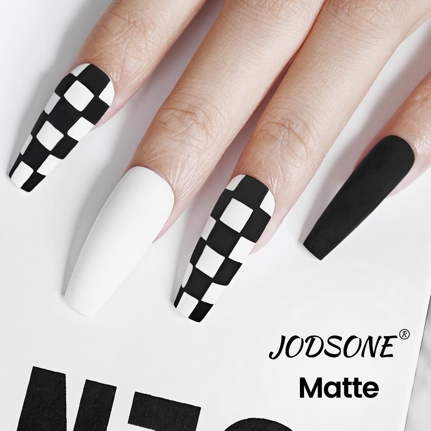 JODSONE 18ml White Soak Off Gel Nail Polish for UV Lamp DIY Art Manicure - Image 5