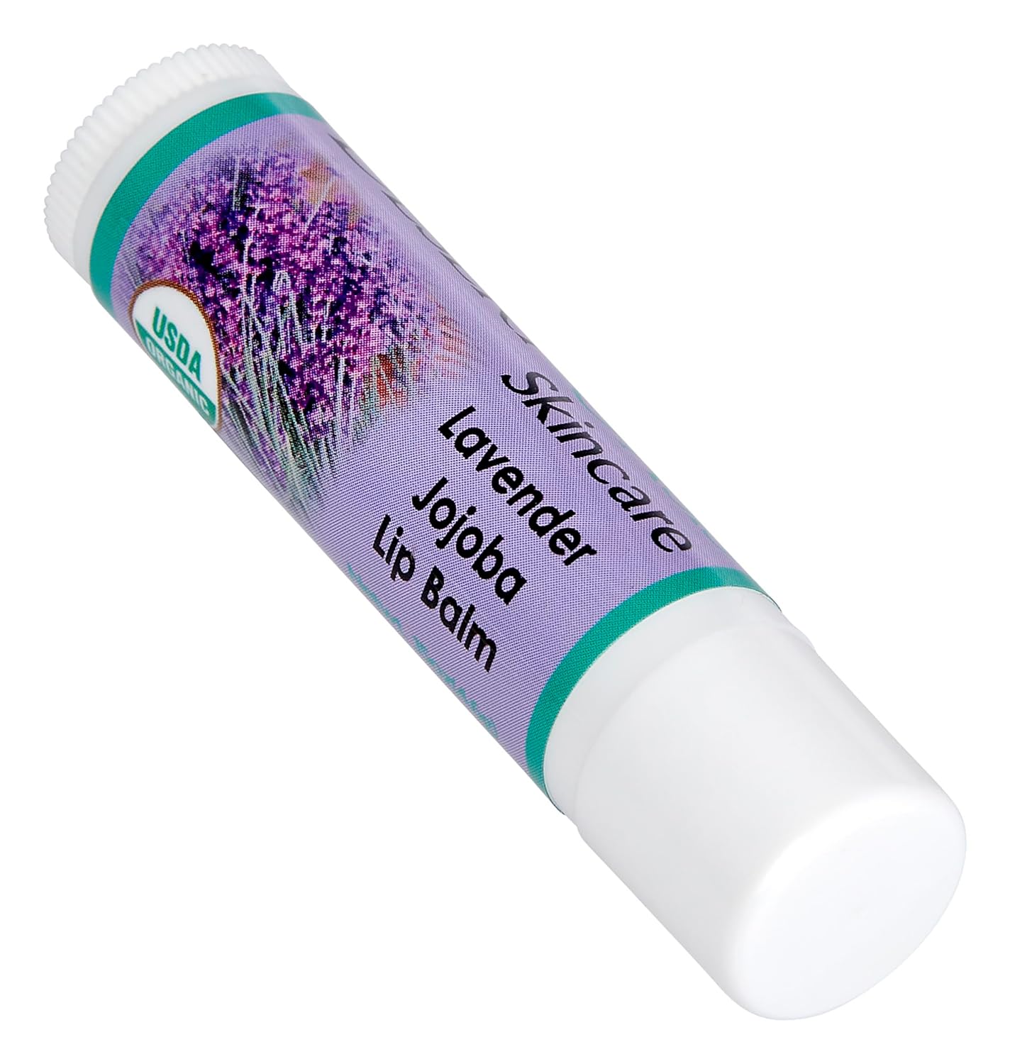 Organic Lip Balm Set 2 Pack 70% Jojoba Oil Beeswax Lavender 0.15 oz Each - Image 6