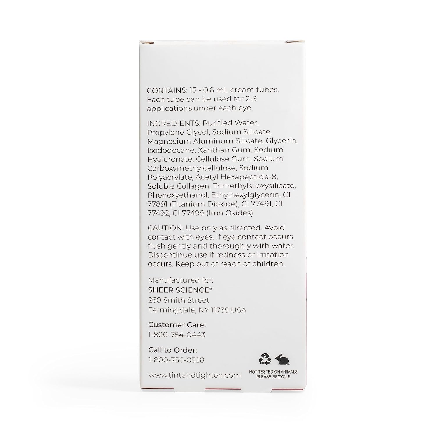 Tinted and Tightening Anti-Aging Eye Cream for Wrinkles, 0.5 oz, Smooths and Reduces Fine Lines - Image 8