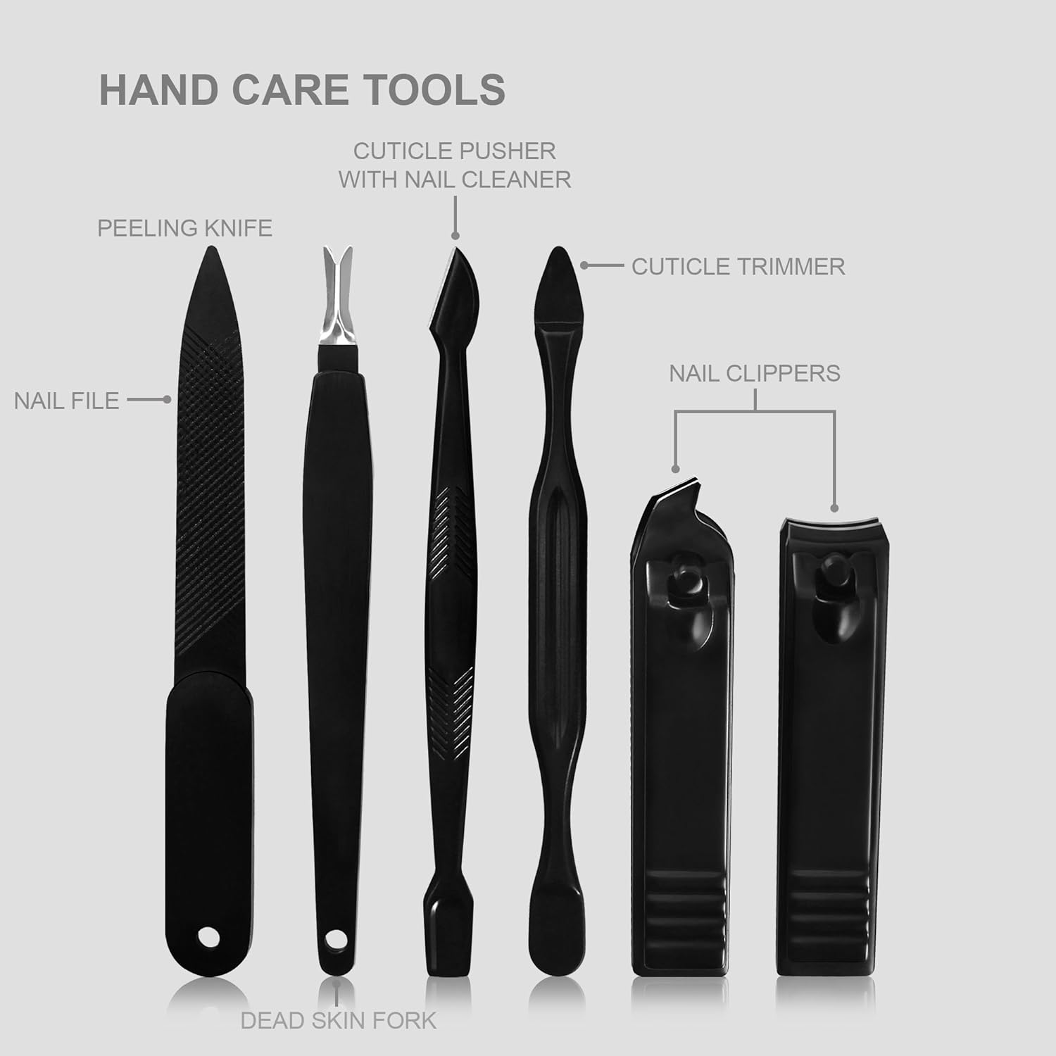 Utopia Care 15-Piece Manicure Set for Men and Women with Travel Case and Nail Clippers - Image 6