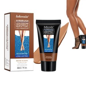 Waterproof Leg Makeup No Transfer,Full Coverage Body Concealer for Legs, Vein Cover-Up Cream, Even Skin Tone, Natural Tan Finish, Instant Tanning Flawless Legs,Body Foundation (#03 BRONZE, 30ML)
