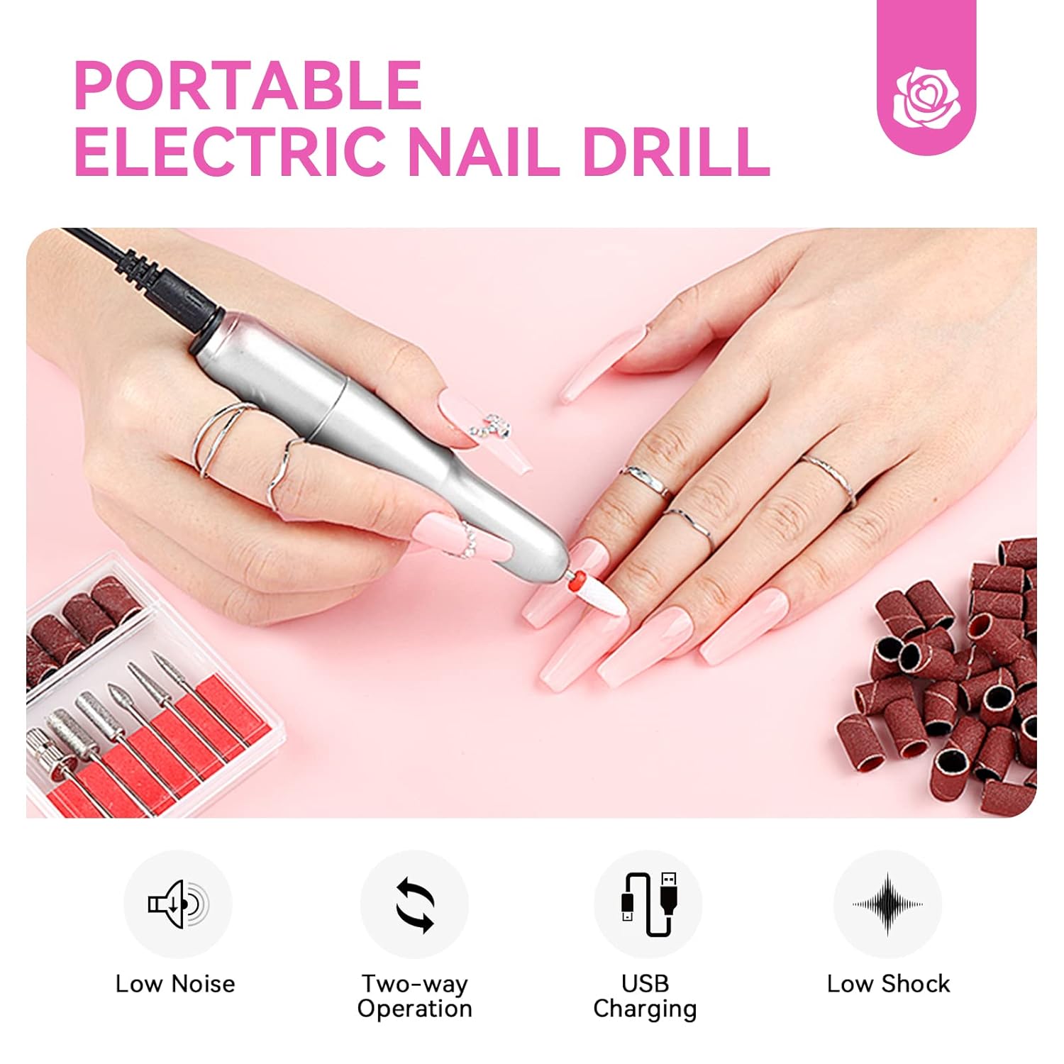 SAVILAND 0.5Oz Acrylic Nail Powder and 50ml Liquid Starter Kit for Beginners - Image 5
